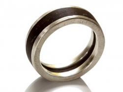 Ringe Silber-Kokosnuss-Silber