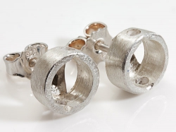 Ohrstecker, Silber, Charlotte 21 kompatibel