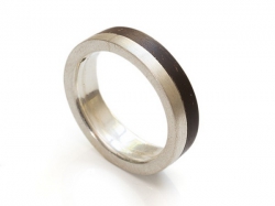 Ringe Silber-Kokosnuss