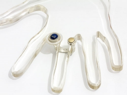 Ring, offen, Charlotte 21 kompatibel mit 2 x Ringkopf