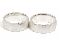 Trau-Ringe: 925er Silber