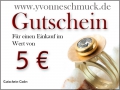 Gutschein über 5,00 €