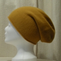 Mütze mit Rollrand, Farbe: gold