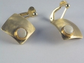 Ohrclips, Hänger 585er Gold mit Opal