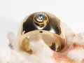 Ring: Charlotte 21 kompatibel, 333er Gelbgold; Ringweite 18