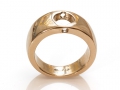 Ring, 750er Rotgold, poliert, Charlotte 21 kompatibel 