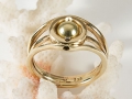 Ring, 333er Gold, Charlotte 21 kompatibel, mit Kugel