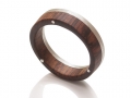 Ring: 925er Silber & Palisander
