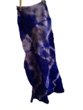 Schal aus 100% Schurwolle, handgefärbt, tie-dye