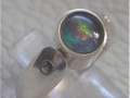 Opal blaugrün in 925er Silber für Tipit S