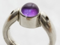 Amethyst-Einsatz für Tipit S in 925er Silber