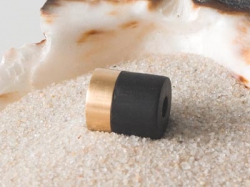 Zylinder, 750er Gold mit Ebenholz