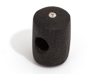 Edelholz Zylinder/Bead mit Querbohrung