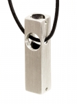 massiver Silberquader 10 x 9 x 35